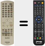 Replacement remote control for SE-R0092