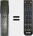 Replacement remote control for GA 422 WJSA (32534)