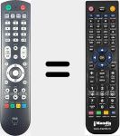 Replacement remote control for SR9