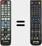 Replacement remote control for TM1051 (AH5902299A)