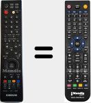 Replacement remote control for TM 87 A (BN5900530A)