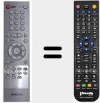 Replacement remote control for AA5900221E