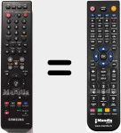 Replacement remote control for AK59-00084B