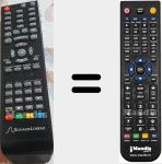 Replacement remote control for LD185-250DUB