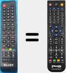 Replacement remote control for IPLE65-409213