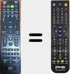 Replacement remote control for Mide32
