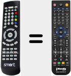 Replacement remote control for TITANIUM V2