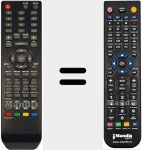 Replacement remote control for SS1935