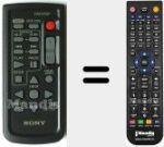 Replacement remote control for RMT-835 (147927551)
