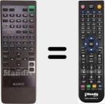 Replacement remote control for RM-S671