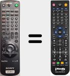Replacement remote control for RMT-V223 (147556311)