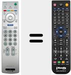 Replacement remote control for RM-ED 005 (147968521)