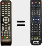 Replacement remote control for SRT24HX1001