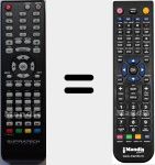 Replacement remote control for Aura (S2403LH)