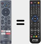 Replacement remote control for ERF3AA90H (T314315)