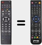 Replacement remote control for REMCON1319