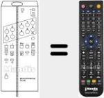 Replacement remote control for TLC 302