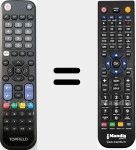 Replacement remote control for TP800