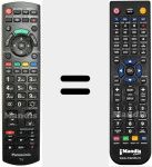 Replacement remote control for REMCON064