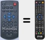 Replacement remote control for MSL210