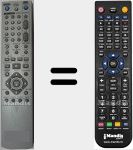 Replacement remote control for DRH5600X