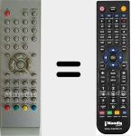 Replacement remote control for REMCON569