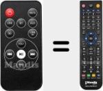 Replacement remote control for SB255BT