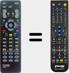 Replacement remote control for CTC20NT (05THO0230004)