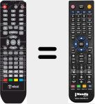 Replacement remote control for LTL1406CK