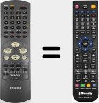 Replacement remote control for VT-730EF