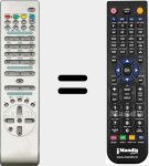 Replacement remote control for RC1072 (30037770)