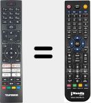 Replacement remote control for RC45157 (W81478)