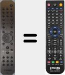 Replacement remote control for RAS5 (WV50010)