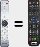Replacement remote control for ZF15670 (ZF156700)