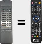Replacement remote control for RC-63SR (ZK201J0010)
