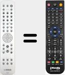 Replacement remote control for RAX35 (ZX22830)