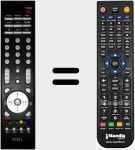 Replacement remote control for Airis003