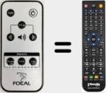 Replacement remote control for FOCAL003