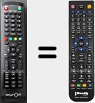 Replacement remote control for equinOxe001