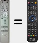 Replacement remote control for RC001PM (00MZK340J0020)