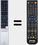 Replacement remote control for ERF6F64H (HT286947)