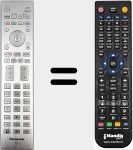 Replacement remote control for N2QAYA000152