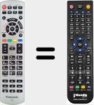 Replacement remote control for N2QAYB001115