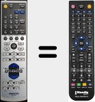 Replacement remote control for RC-721S (24140721)