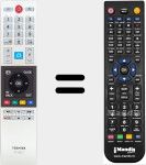 Replacement remote control for CT-8527 (30100758)