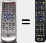 Replacement remote control for PH6000S