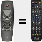 Replacement remote control for REMCON323