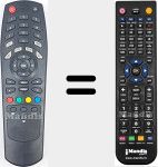 Replacement remote control for 253226546