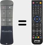 Replacement remote control for RC1000 (30075058)