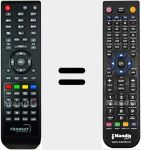 Replacement remote control for 441663T